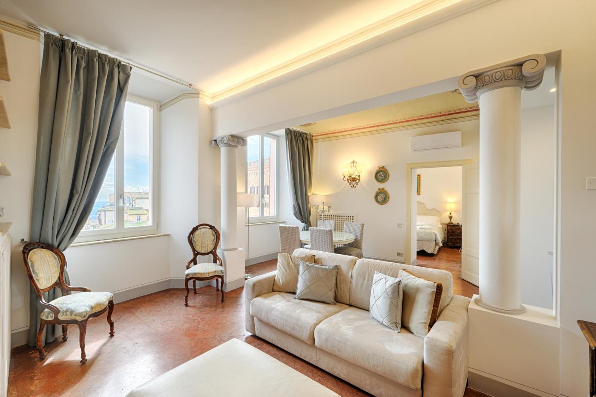 Palazzo Lenzi Daire Siena Dış mekan fotoğraf